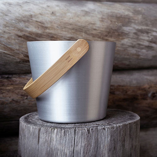 Curved Handle Sauna Bucket