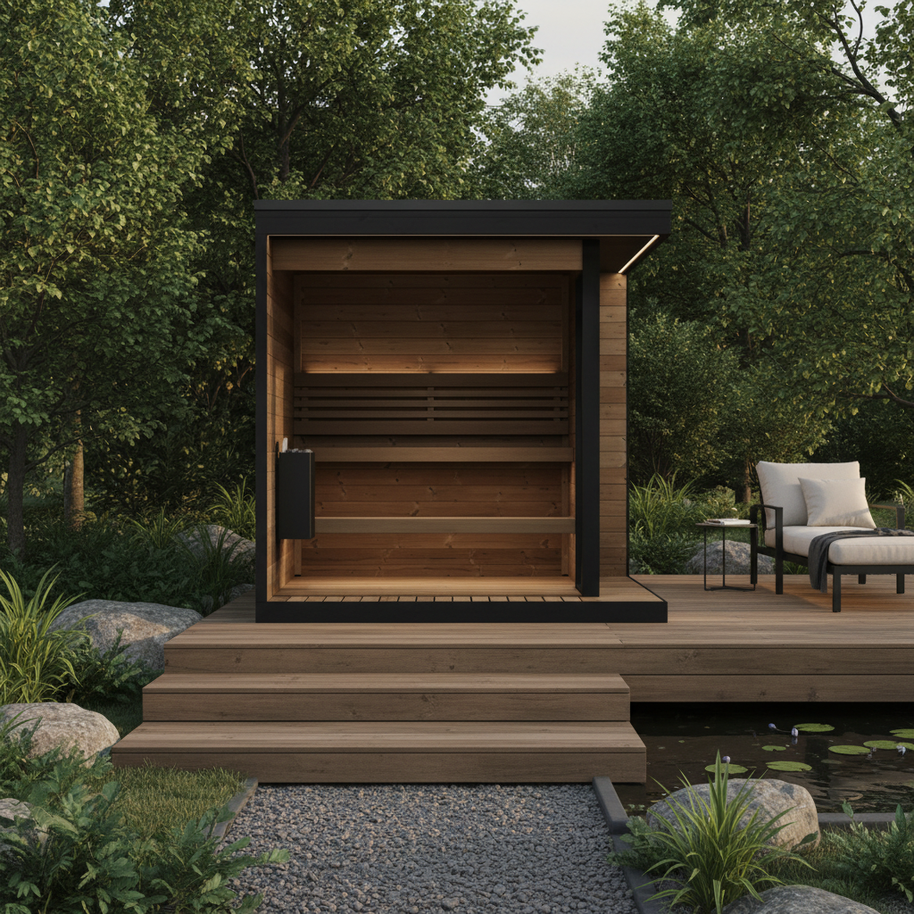 Garden Luxury-Series GL6 Outdoor Sauna Kit
